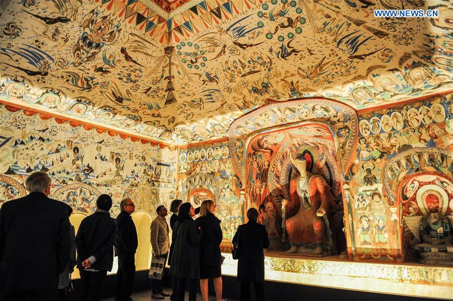 U.S.-LOS ANGELES-CAVE TEMPLES OF DUNHUANG-EXHIBITION