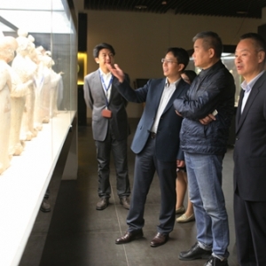 国家文物局副局长刘曙光到西安博物院调研