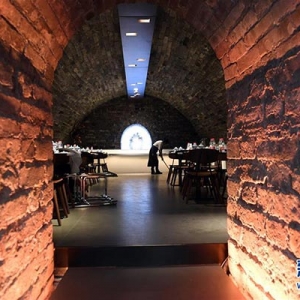 Ancient storehouse open to public as a cafe in Forbidden City