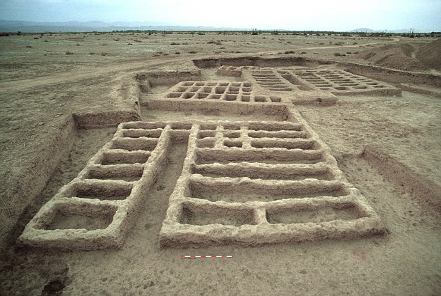 The archaeological site at Mehragarh in Pakistan where the amulet was found