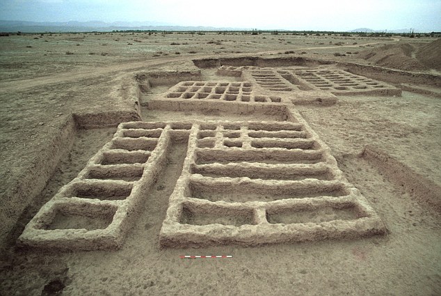 The archaeological site at Mehragarh in Pakistan where the amulet was found
