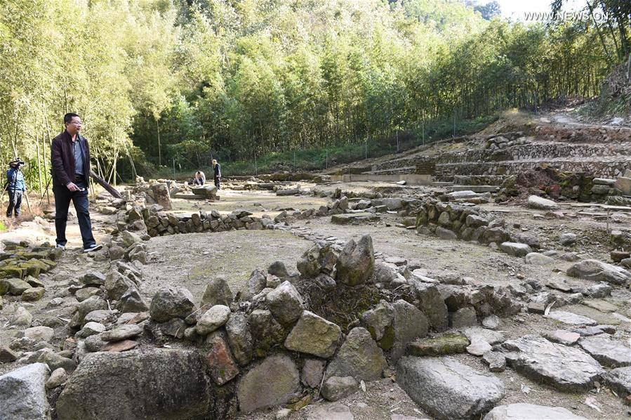 Relics of Dongxi kiln in Nanjing County of SE China's Fujian