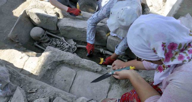 Tombs found in Stratonicea date back to Byzantine era