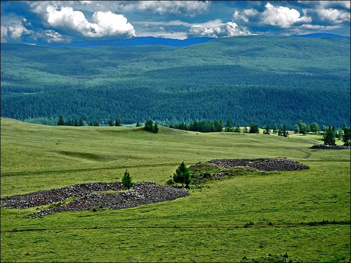 Burial mounds