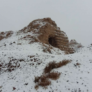 Руины Субаш в снегу