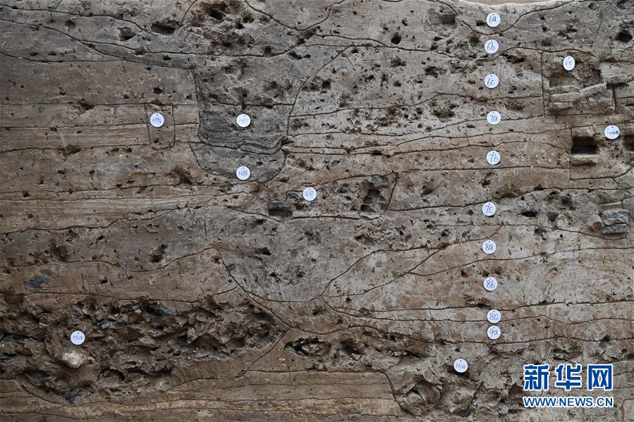 An archaeological site of the Xinzheng Gate project [Photo: Xinhua]