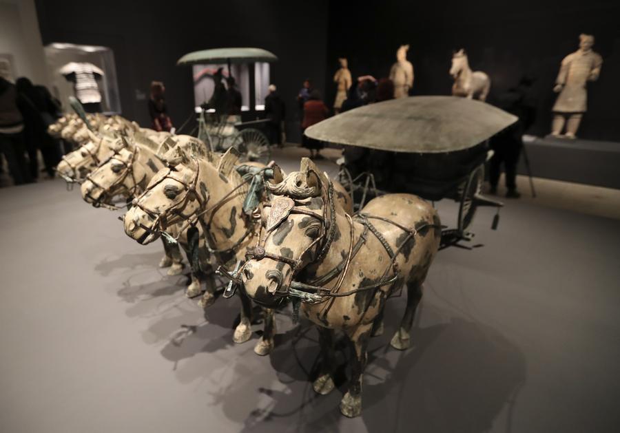 Treasures from Qin and Han dynasties previewed in New York