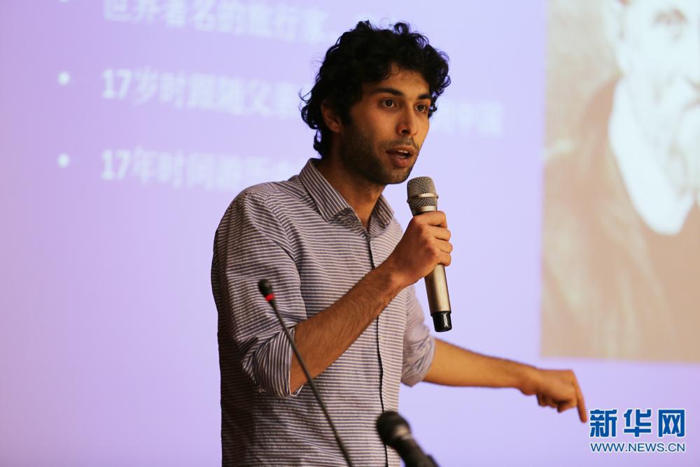 西北大学中外学子向先贤看齐做丝路交流使者