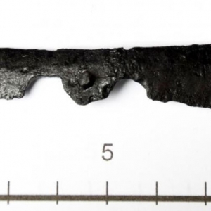 Two-Bladed Knife Unearthed at Polish Castle Site