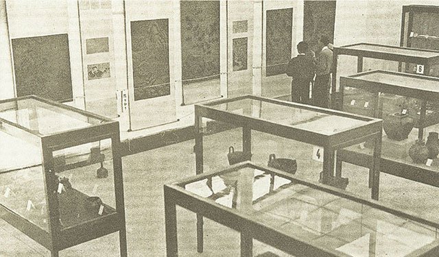 北沟公开展示200余件文物的内部展厅 北沟公开展示200余件文物的内部展厅