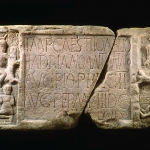Ancient Romans Painted Horrifying Blood-Red Warnings on Wall Across Scotland