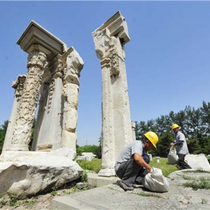 Old Summer Palace stones to be reinforced