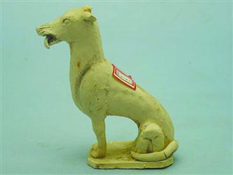 朝阳唐墓里出土的用于陪葬的陶狗。周亚利供图