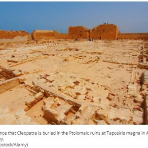 Where is Cleopatra's tomb?