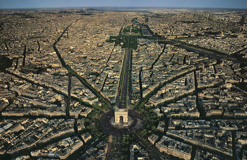 巴黎俯瞰图