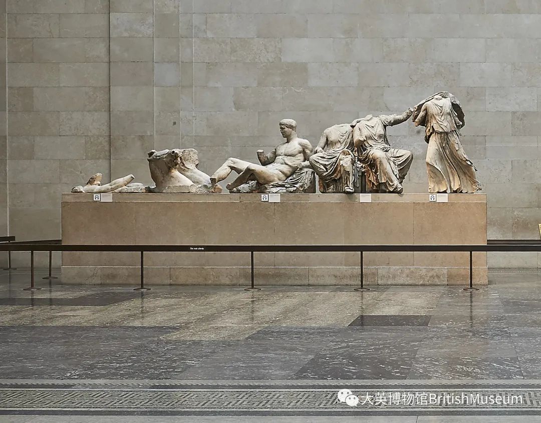 帕特农神庙雕像（Parthenon sculptures）陈列于希腊帕特农展厅（18号展厅）内