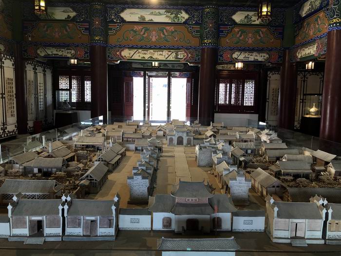 御窑厂瓷雕微缩景观