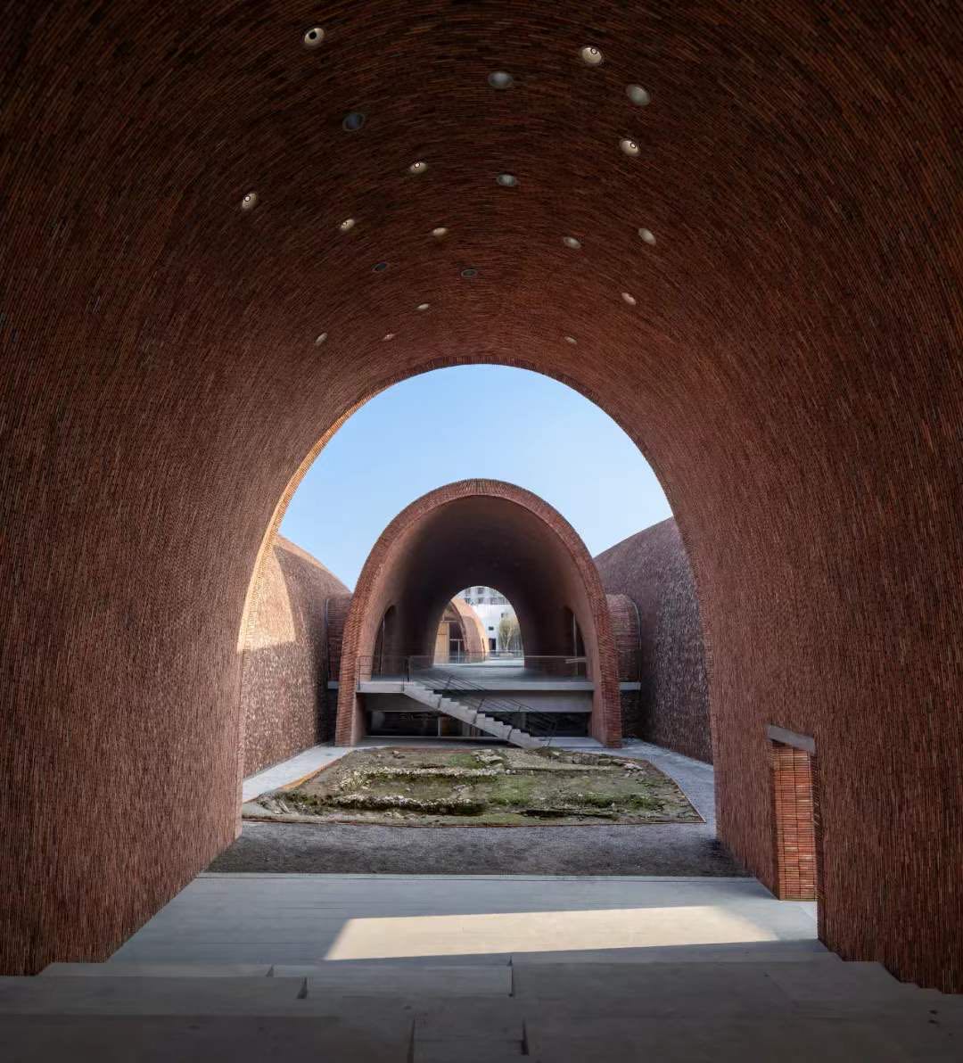 景德镇御窑博物馆内的明代遗迹