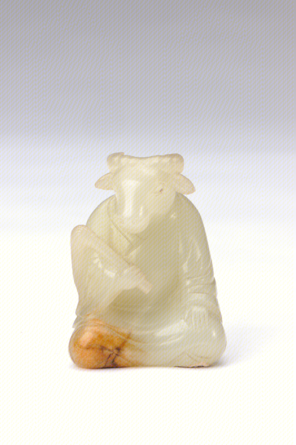 清 青玉十二辰-牛 故宫博物院藏