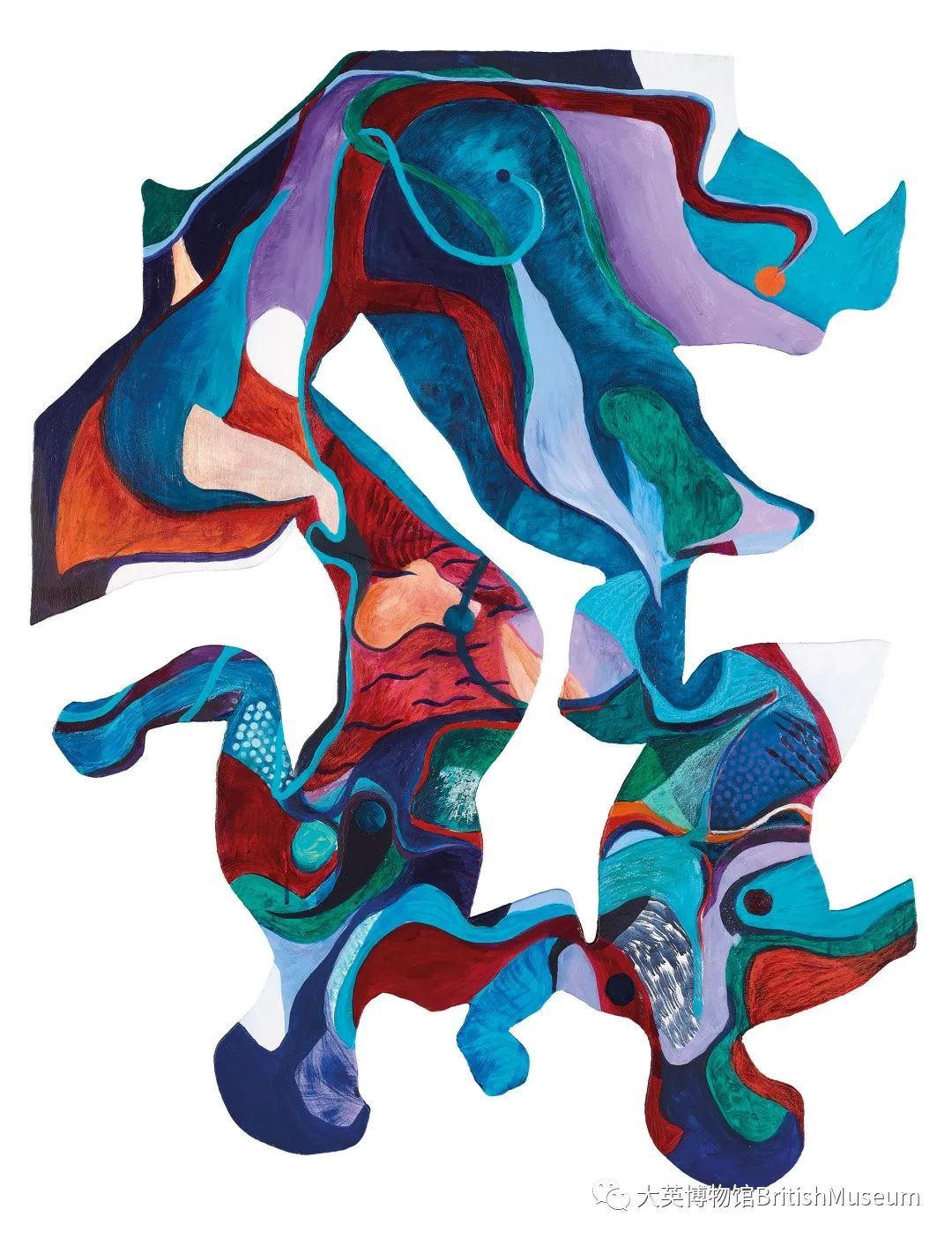 伊娃·苏哈杰克(Eva Suhajek,生于1996年),《与拉斐尔对话》,2019年,MDF混合媒介,版权归艺术家所有©Eva Suhajek