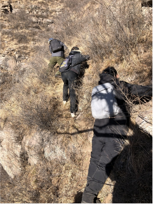 在“羊道”上通行