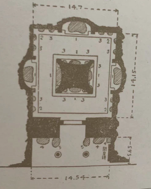 第八窟示意图