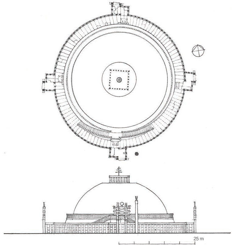 大佛塔  Mahastupa