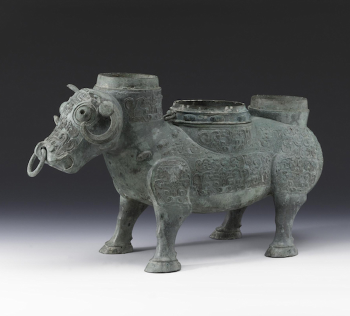 牛纹牛闻古代牛形青铜器里的牛方鼎牺觥