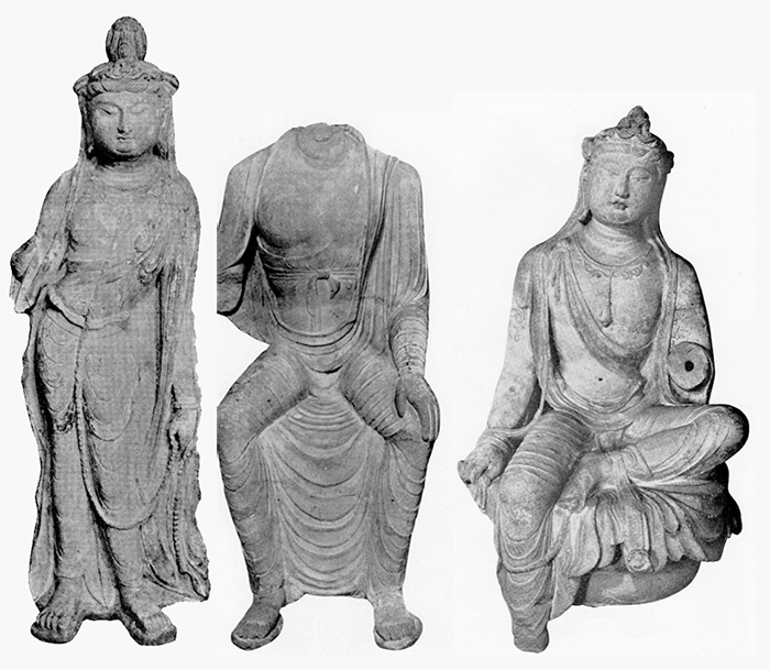 山中商会《中国朝鲜古美术展观》(1934年5月)展品中的天龙山造像