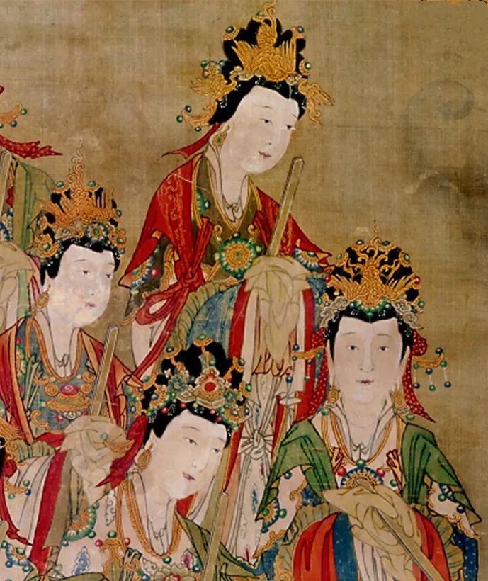 九天后土圣母诸神众（局部）