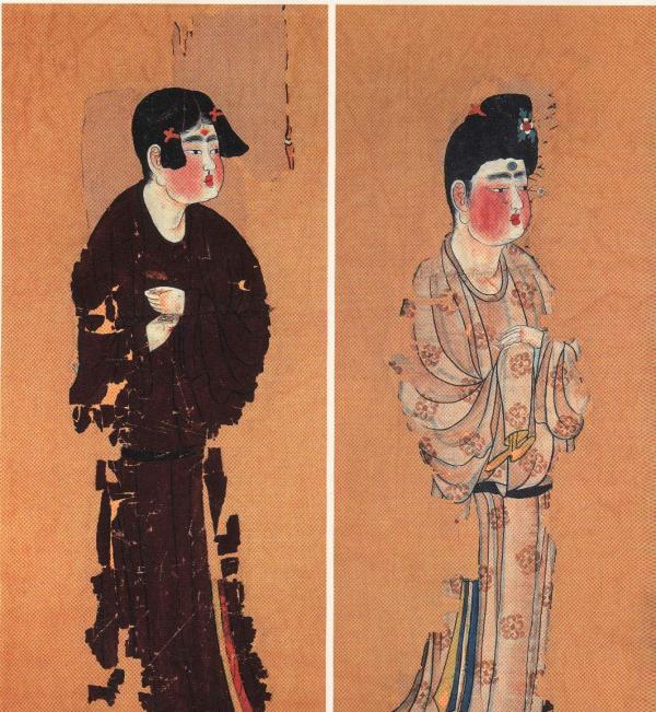 吐鲁番市阿斯塔那古墓出土的唐代绘画