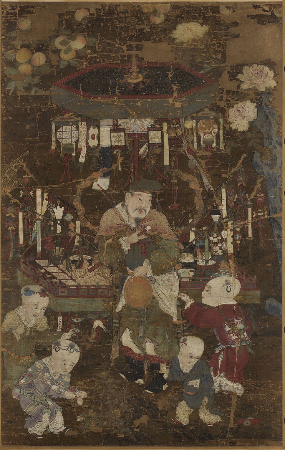 《货郎图》轴 台北故宫博物院藏