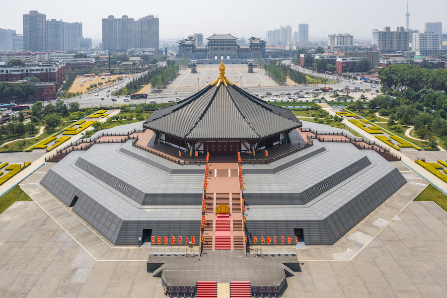 武则天改洛阳“东都”为“神都”,又将紫微城号为“太初宫”。 视觉中国 图