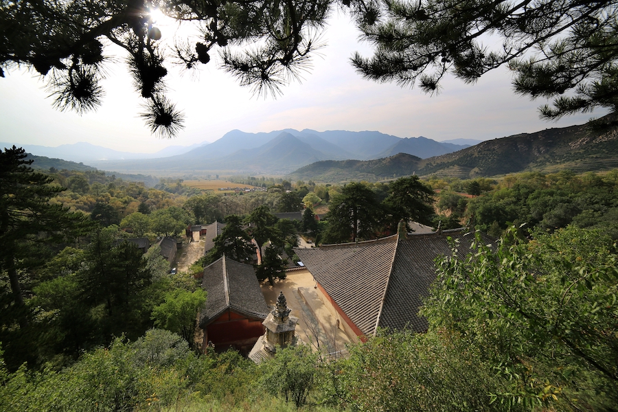 五台山佛光寺是我国仅存的4座唐代木构建筑之一。 视觉中国 图