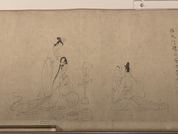顾恺之(传)《女史箴图》卷摹本(局部)