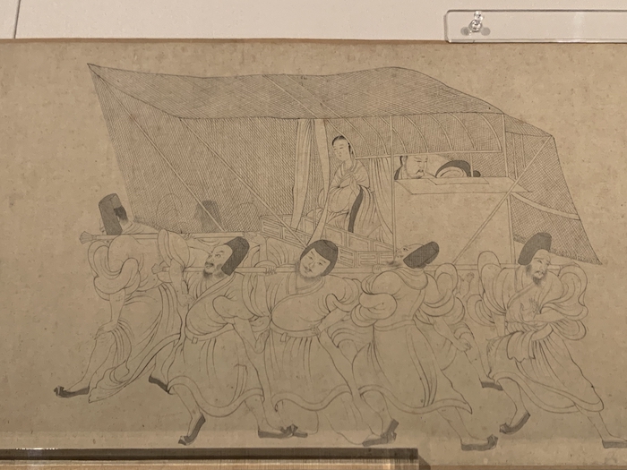 顾恺之(传)《女史箴图》卷摹本(局部)