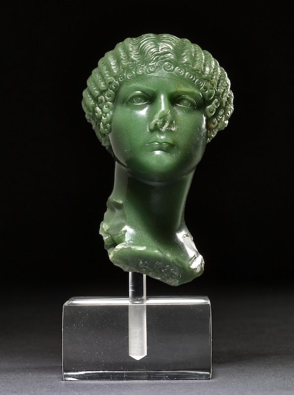 尼禄母亲小阿格里庇娜(Agrippina)胸像,公元37-39年