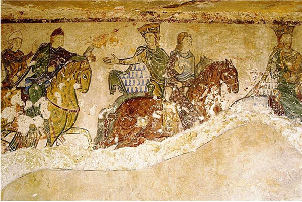 拉德贡德修道院壁画