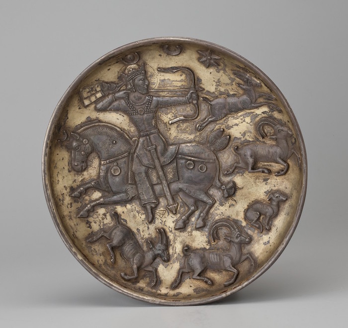 盘子,约484-629年,埃尔米塔日博物馆藏