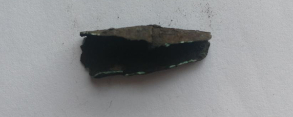 通天洞遗址出土铜管