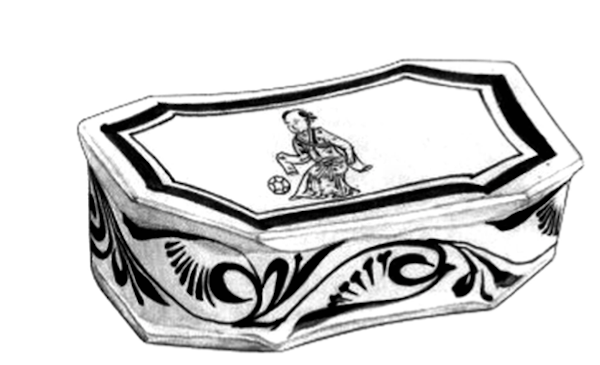 图六 童子蹴鞠八角纹枕