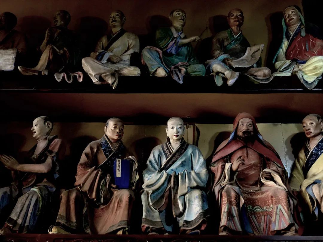 云南昆明筇竹寺五百罗汉彩塑|东方雕塑宝库中的明珠