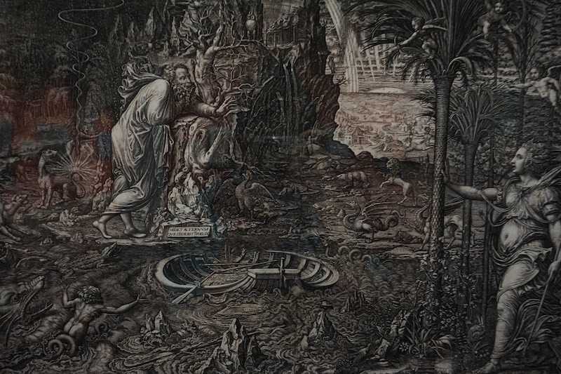 版画作品《拉斐尔之梦》