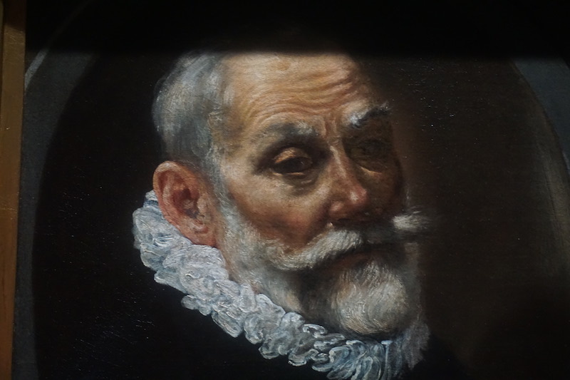 展览中的其他真迹作品(局部)