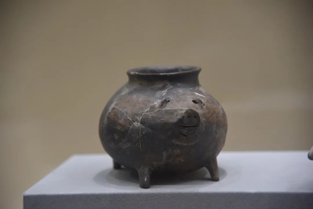  猪形罐 新石器时代 高邮龙虬庄遗址