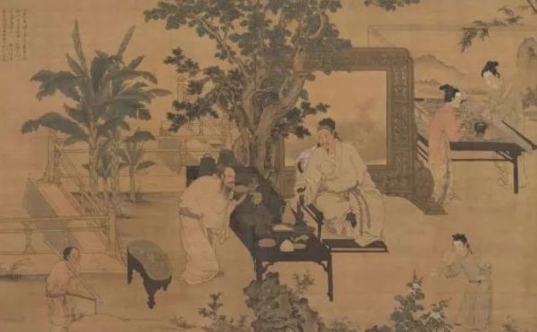 (明) 杜堇 《玩古图》 台北故宫博物院藏