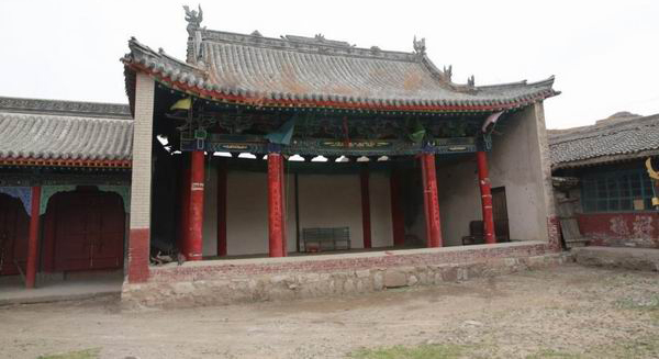宁武县二马营村广庆寺明代戏台