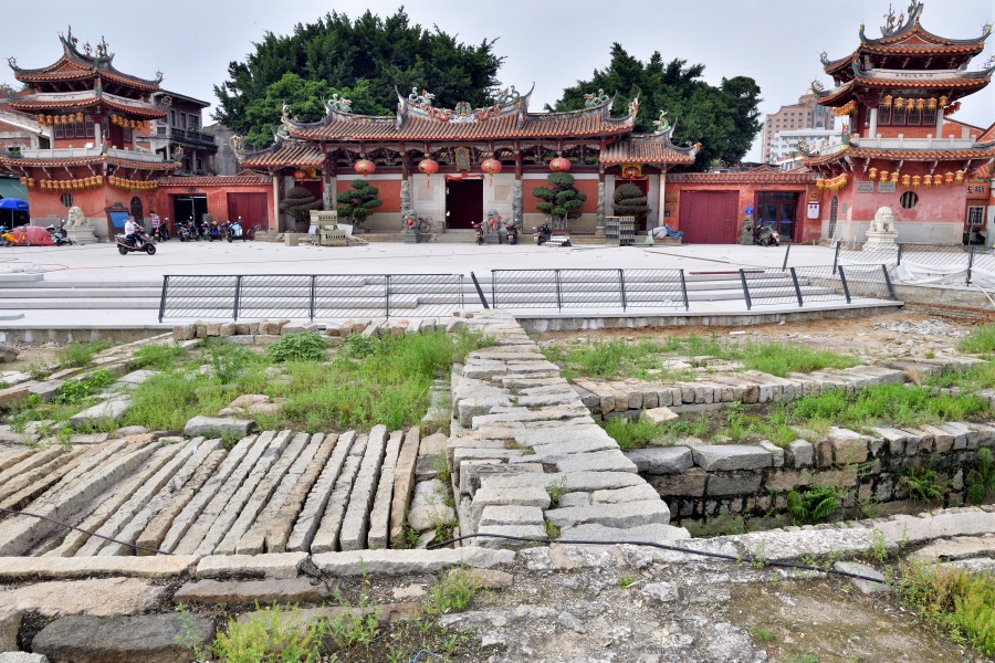 天后宫南广场德济门遗址