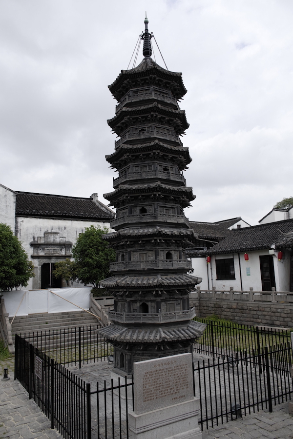 2021年,修缮后的南翔寺砖塔
