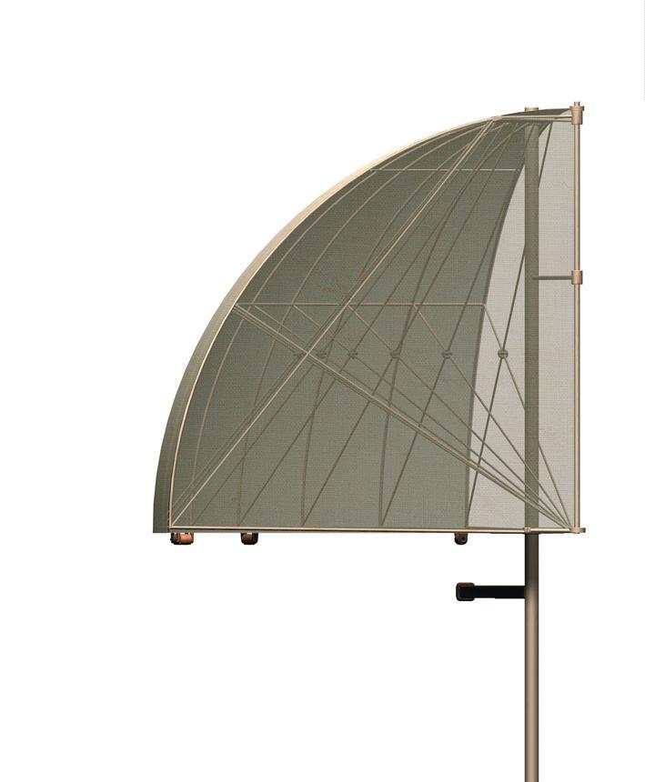 根据《艾伦德尔手稿》和其他手稿绘制的《俄耳甫斯》舞台设计局部透视图。